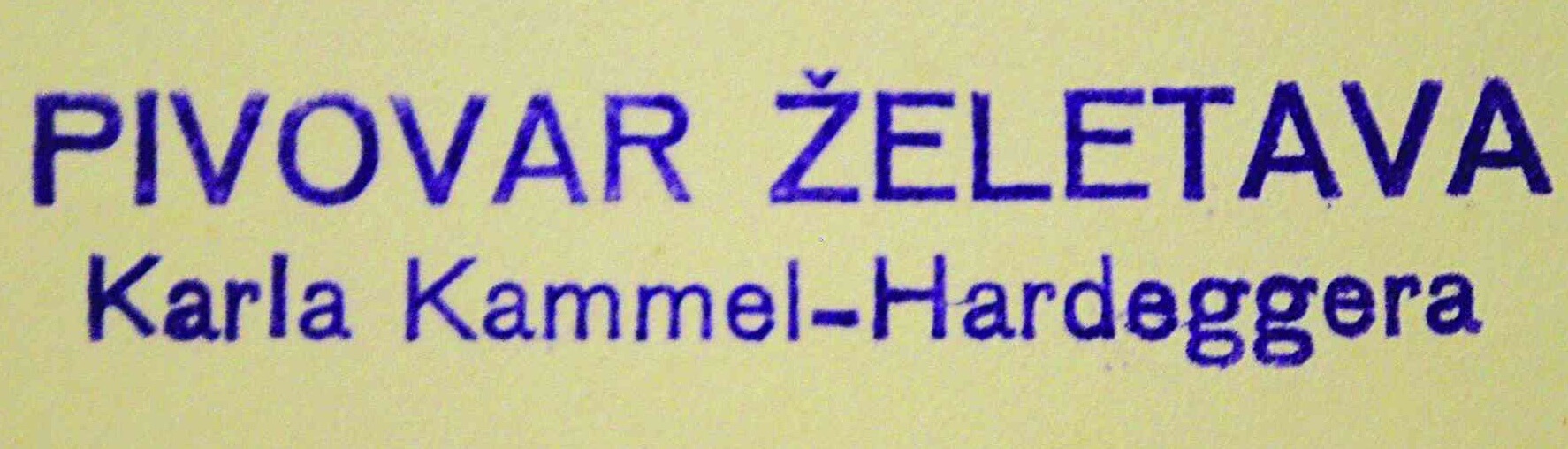 PIVOVAR Karla Kammel-Herdeggera